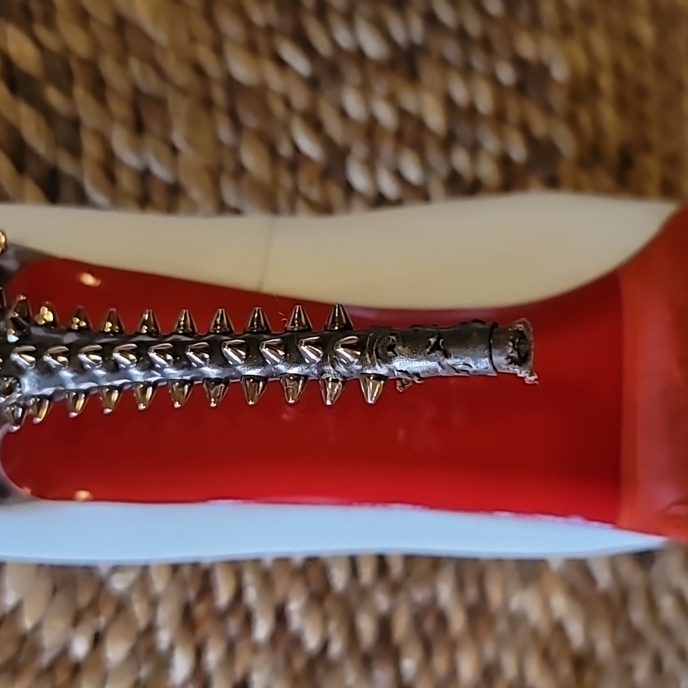 Christian Louboutin 120mm spiked heels 39.5. - Picture 4 of 15